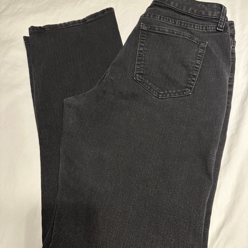 Women’s Levi's Black Denim Lee rider Jeans size12long light wear